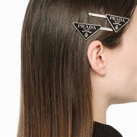 prada ear clip|prada hair accessories.